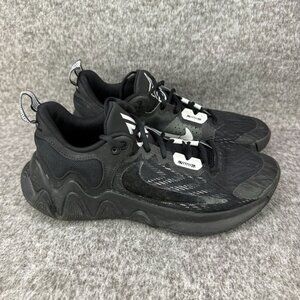 ✅Mens 7.5 Nike Renew Elevate 3 Basketball Shoes Black Athletic Sneakers DM0825
